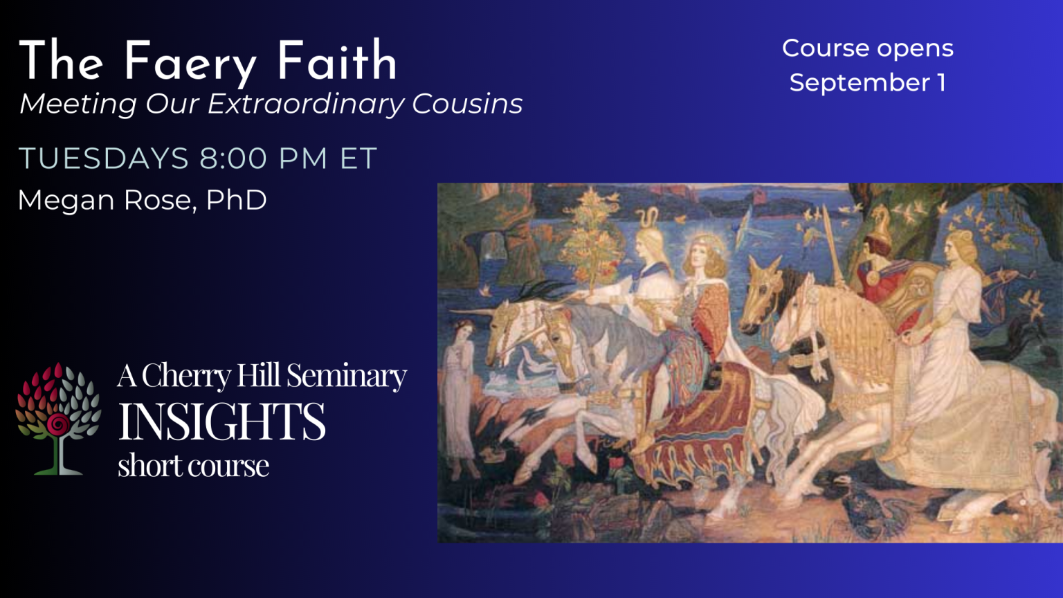 The Faery Faith: Meeting our extraordinary cousins – Cherry Hill Seminary